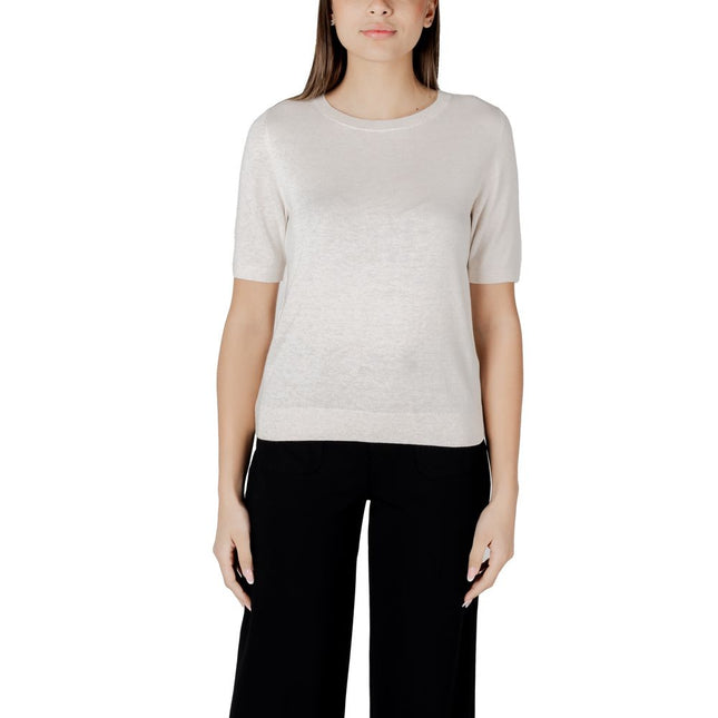 Street One Beige Viscose Sweatshirt
