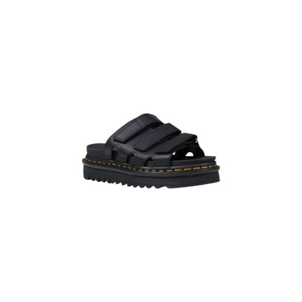 Dr. Martens Black Leather Platform Pumps