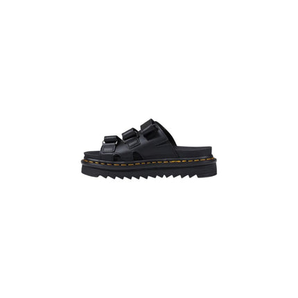 Dr. Martens Black Leather Platform Pumps