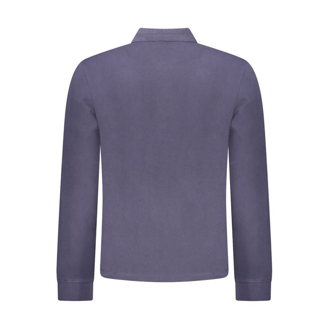 Napapijri Blue Cotton Men Polo Shirt