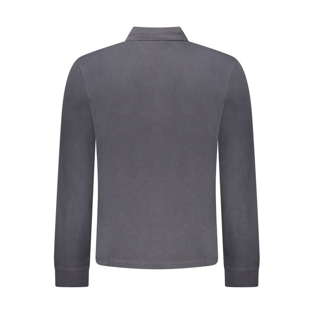 Napapijri Nero Cotton Men Polo Shirt