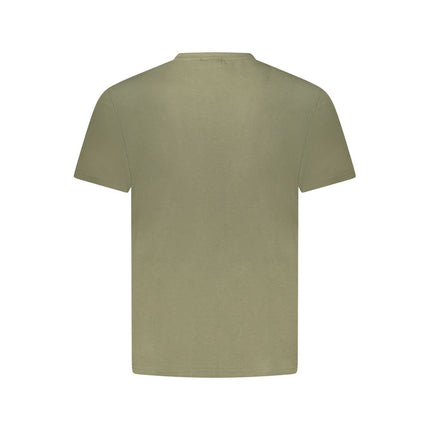 Napapijri Verde Cotton Men T-Shirt