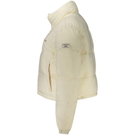 Guess Jeans Bianco Recycled Polyester Women's Jacket