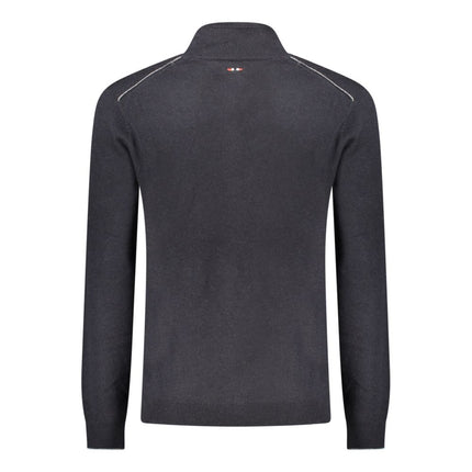 Napapijri Black Wool Mens Sweater