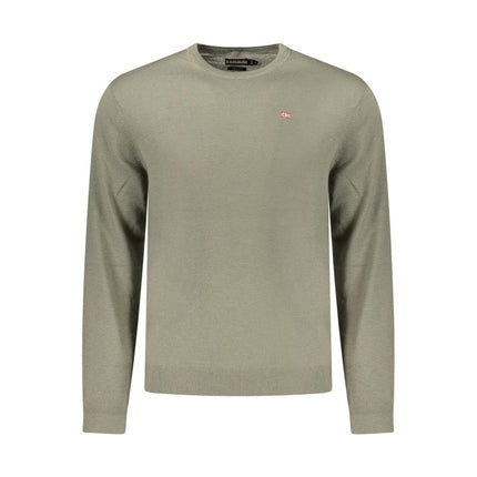 Napapijri Verde Wool Men Sweater