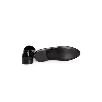 Roberto Pepe Luxury Black Calfskin Men Loafer