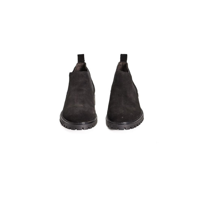 Roberto Pepe Luxury Black Calfskin Men Boot