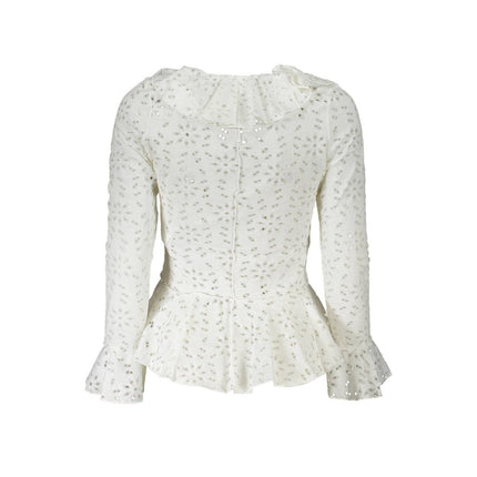 Desigual Bianco Cotton Women Blouse