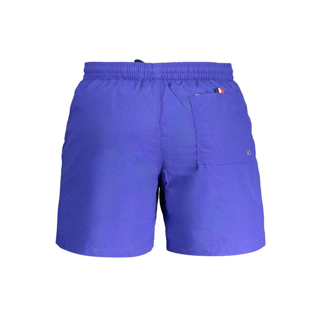 Norway 1963 Blu Poliammide Men's Swim Trunk