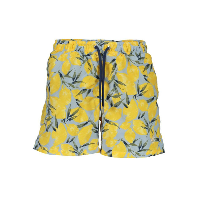 Gant Azzurro Polyester Men Swim Boxer