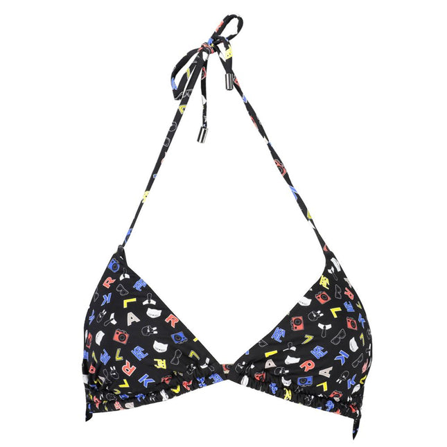 Karl Lagerfeld Black Polyamide Women's Swimsuit