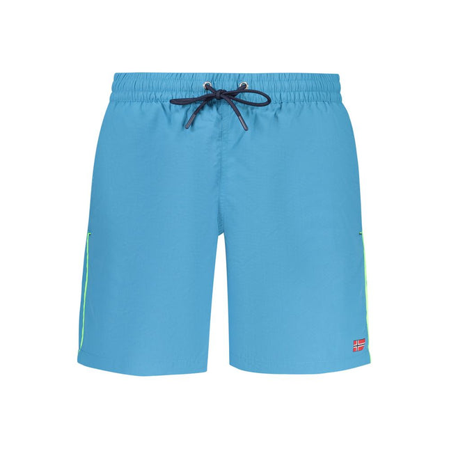 Norway 1963 Azzurro Poliammide Men's Swim Trunk