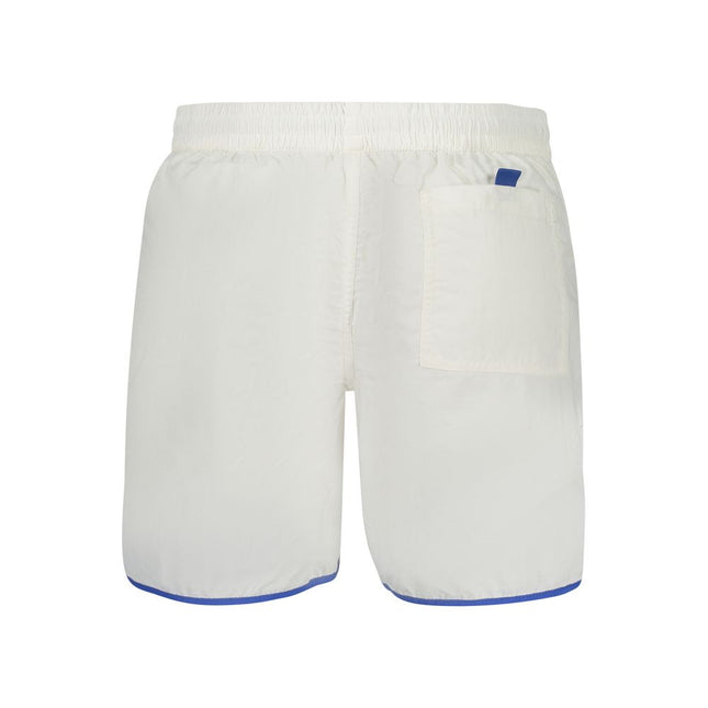 Norway 1963 Bianco Poliammide Men's Swim Boxer