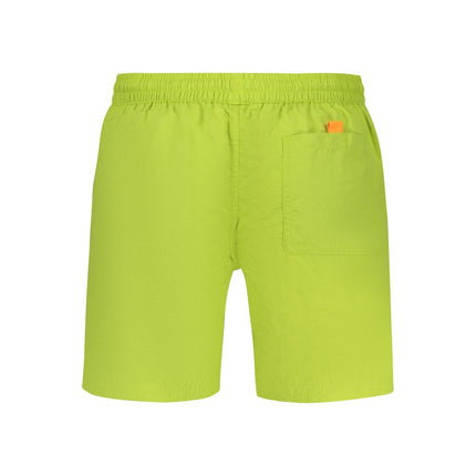 Norway 1963 Verde Poliammide Men's Swim Boxer