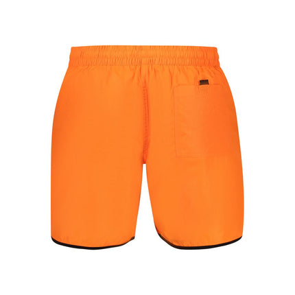Norway 1963 Arancione Poliammide Men's Swim Boxer