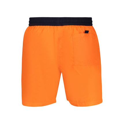 Norway 1963 Arancione Poliammide Men's Swim Boxer