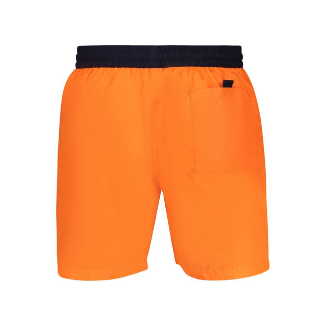 Norway 1963 Arancione Poliammide Men's Swim Boxer