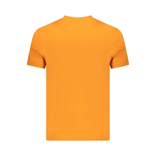 Napapijri Arancione Cotton Men T-Shirt