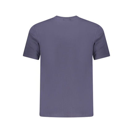 Napapijri Blue Cotton Men T-Shirt