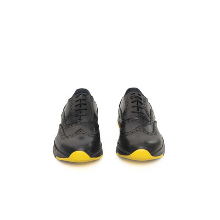 Cerruti 1881 Gray Cowhide Men's Oxford Shoe