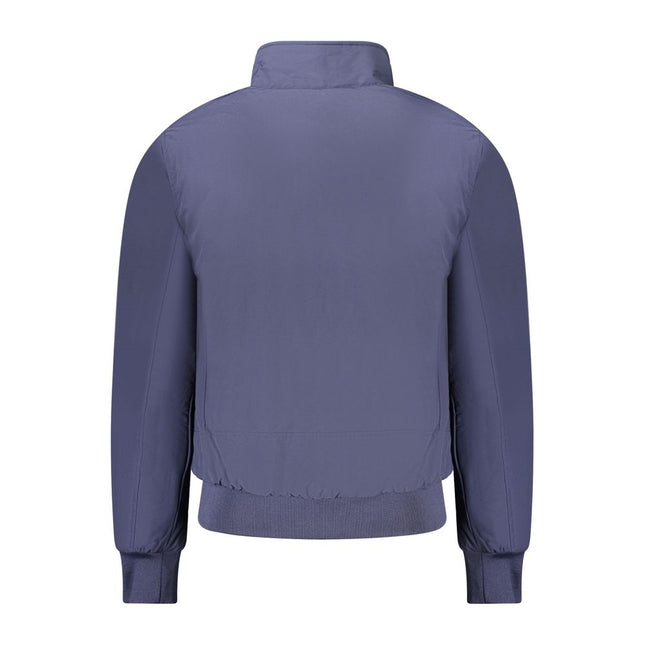 North Sails Blue Polyester Men's Bomber Jacket