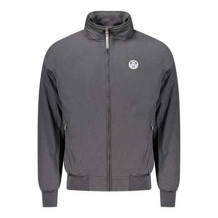 North Sails Black Polyester Men Jacket