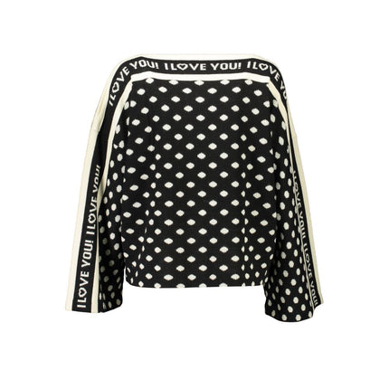 Blugirl Black Acrylic Women Sweater