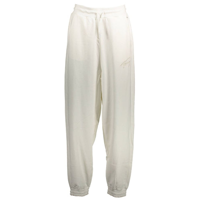 Tommy Hilfiger White Cotton Women's Sweatpant