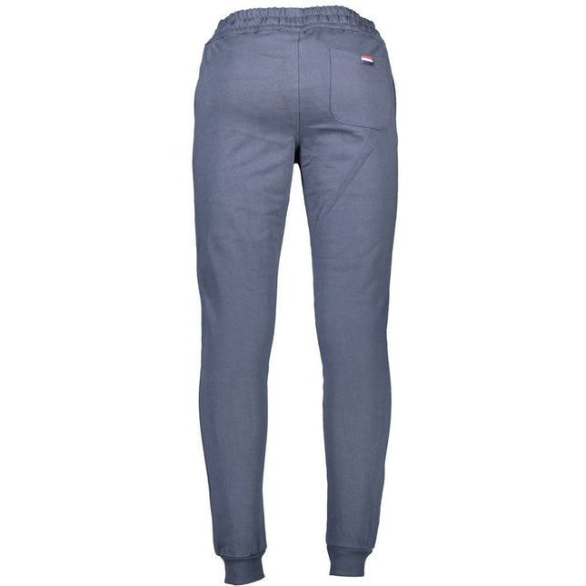 U.S. POLO ASSN. Blue Cotton Men's Trouser