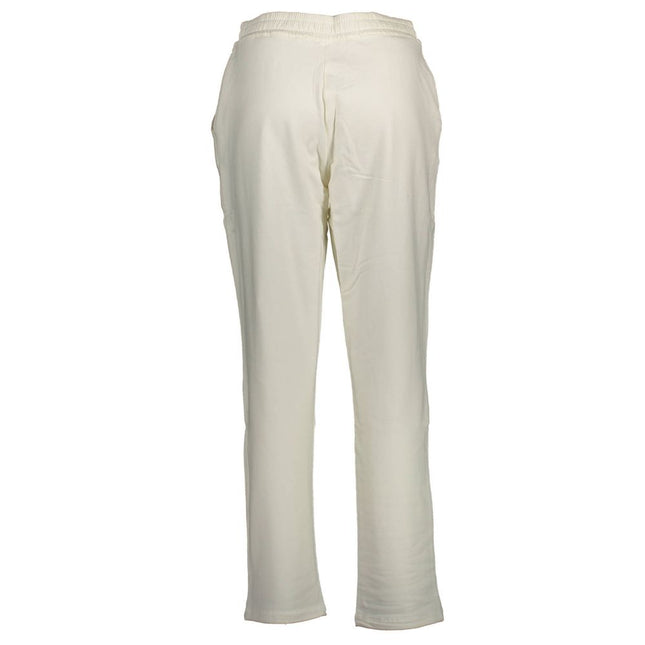 U.S. POLO ASSN. White Cotton Women's Trouser
