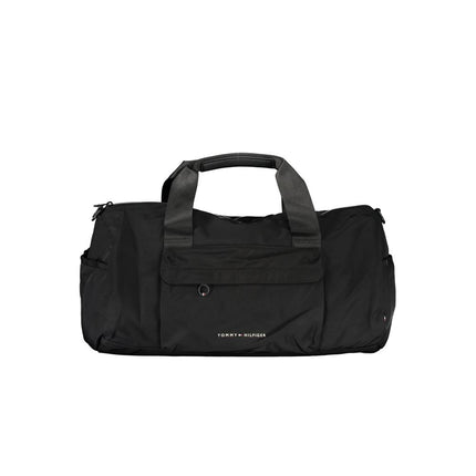Tommy Hilfiger Black Polyester Men's Shoulder Bag