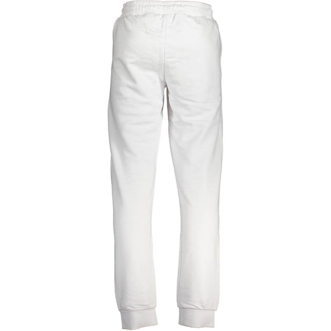 Fila White Cotton Men's Sweatpants