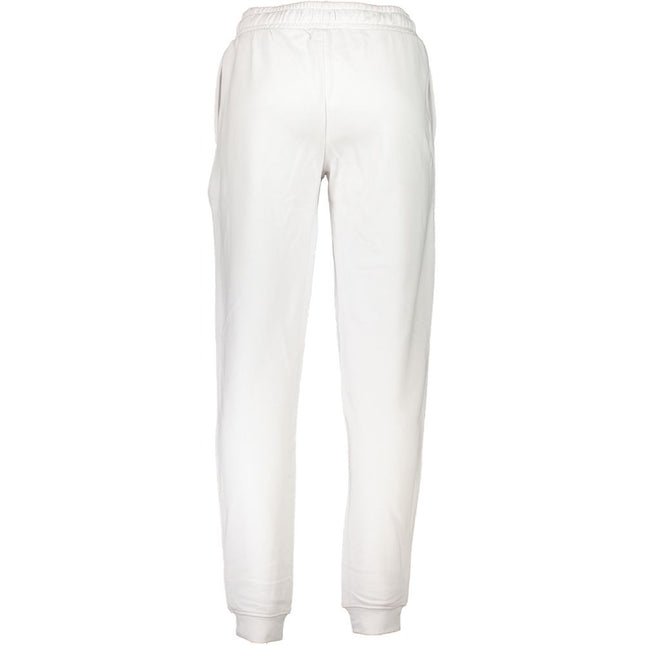 Cavalli Class Bianco Cotton Men Hoodie