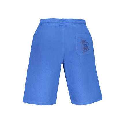 North Sails Blue Cotton Men's Sweatpants