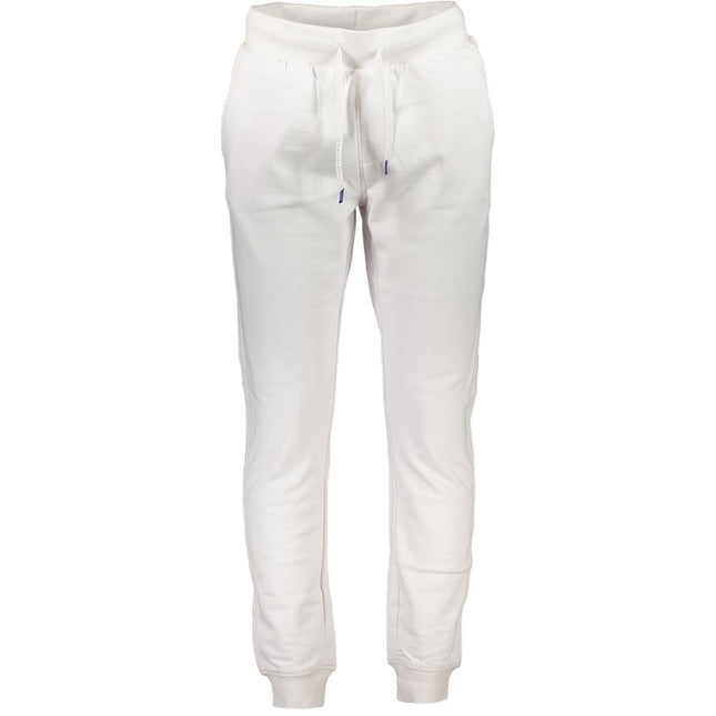 North Sails White Cotton Men's Sport Trouser