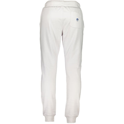 North Sails White Cotton Men's Sport Trouser