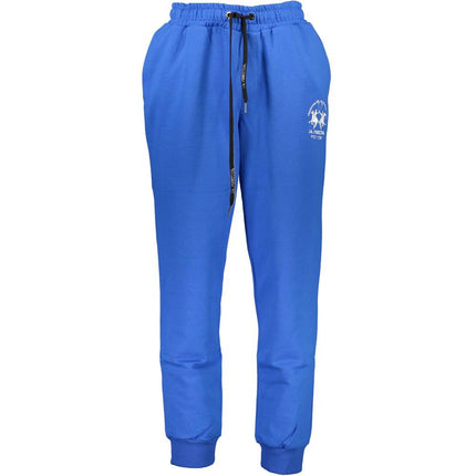 La Martina Blue Cotton Men's Sweatpant