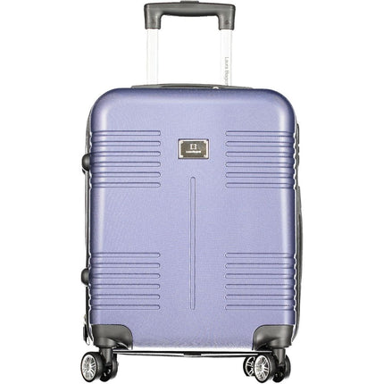 Laura Biagiotti Blue Polyurethane Women's Travel Bag