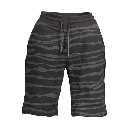 Cavalli Class Black Cotton Men's Sweatpant
