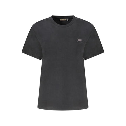 Napapijri Black Cotton Women's T-Shirt