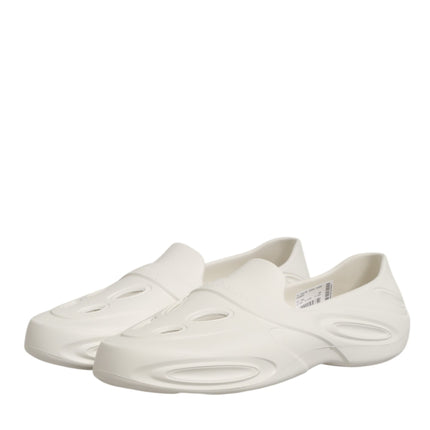 Dolce & Gabbana White Rubber Slides Low Top Sneakers Shoes