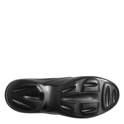 Dolce & Gabbana Black Rubber Slides Low Top Sneakers Shoes