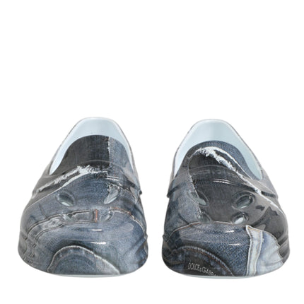 Dolce & Gabbana Multicolor Rubber Men Low Top Sneakers Shoes