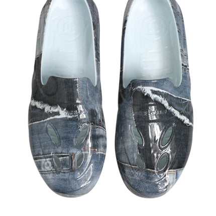Dolce & Gabbana Multicolor Rubber Men Low Top Sneakers Shoes