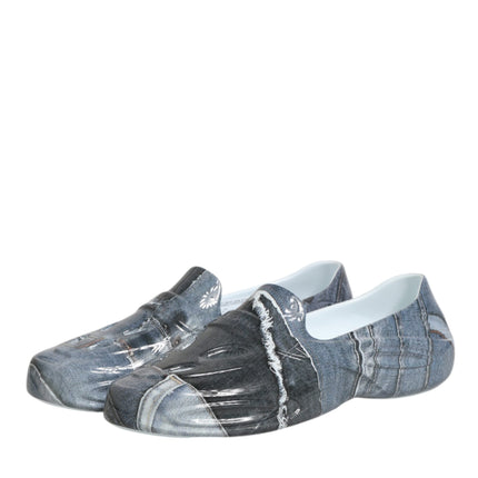 Dolce & Gabbana Multicolor Rubber Men Low Top Sneakers Shoes