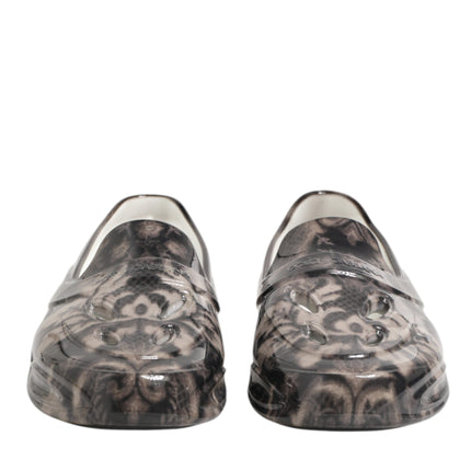 Dolce & Gabbana Multicolor Rubber Low Top Men Sneakers Shoes