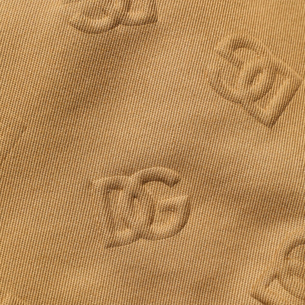 Dolce & Gabbana Brown Cotton Stretch Logo CargoBermuda Shorts