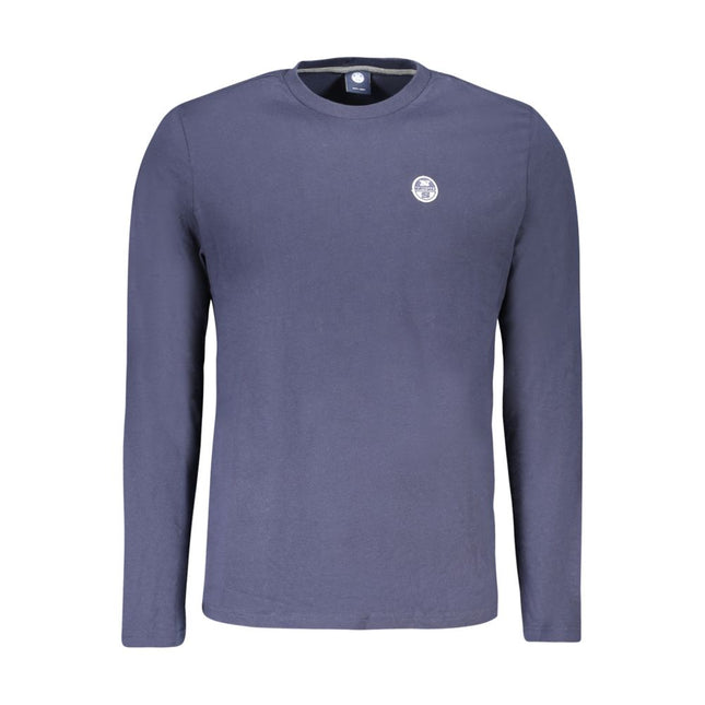 North Sails Blue Cotton Men's T-Shirt