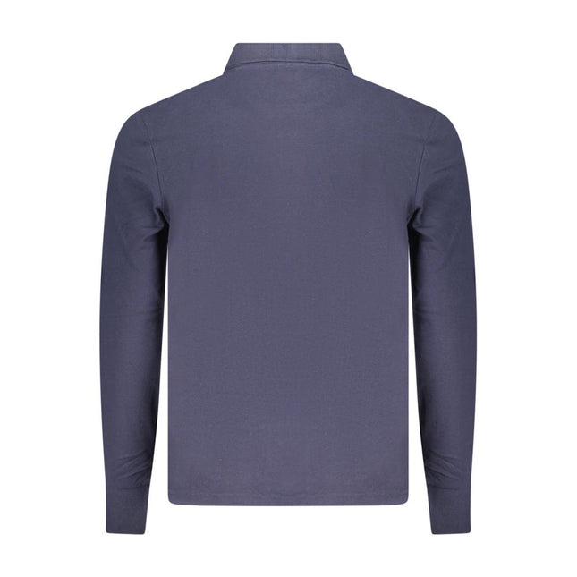 North Sails Blue Cotton Men Polo Shirt