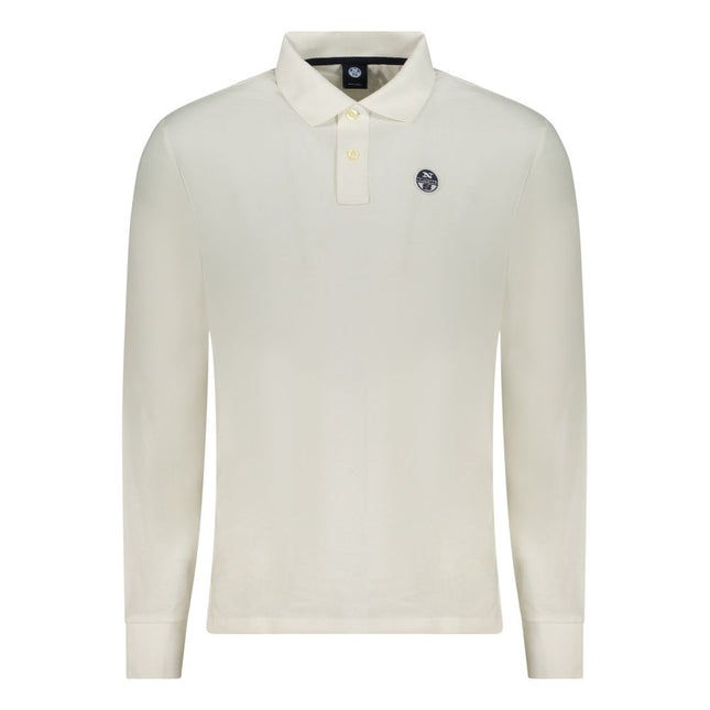 North Sails White Cotton Men's Polo Shirt